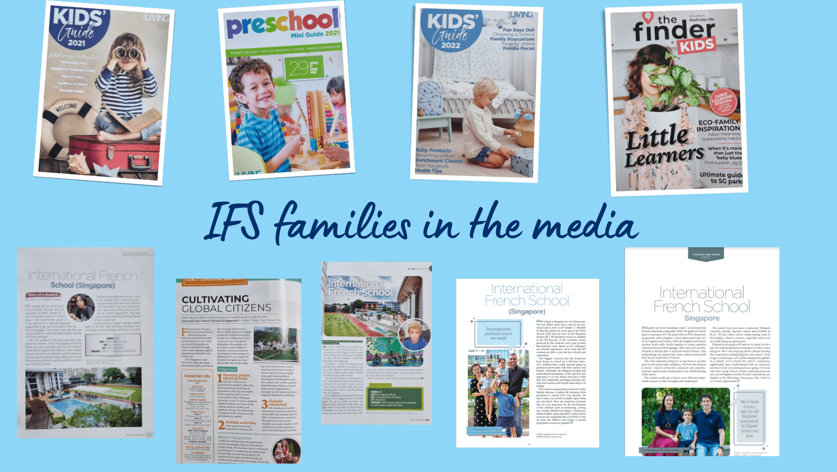 In The Press - International French School (Singapore)